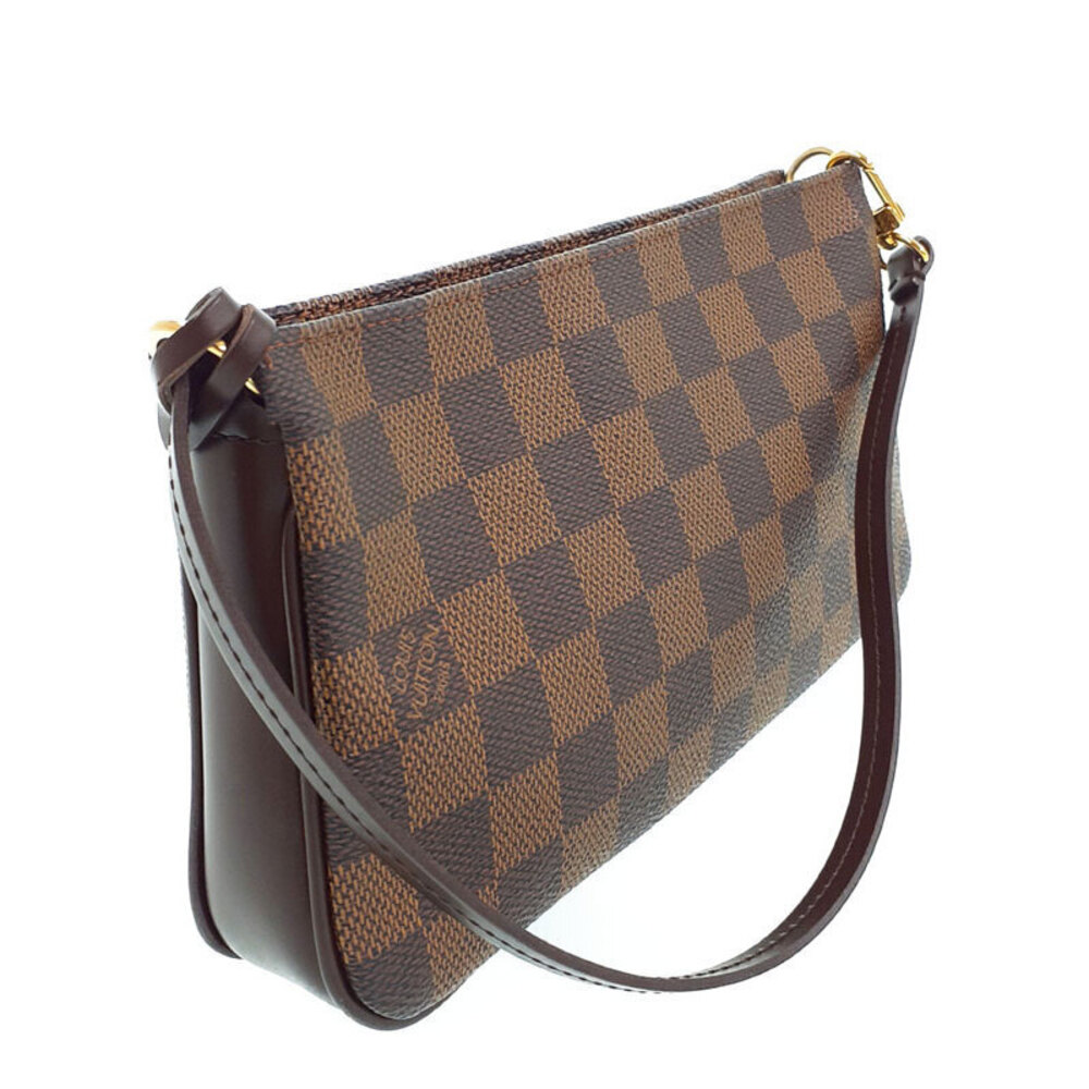 Louis Vuitton Ebene Damier Navona Pouch Brown Accessory